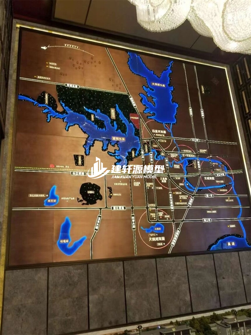 安平区域壁挂模型制作